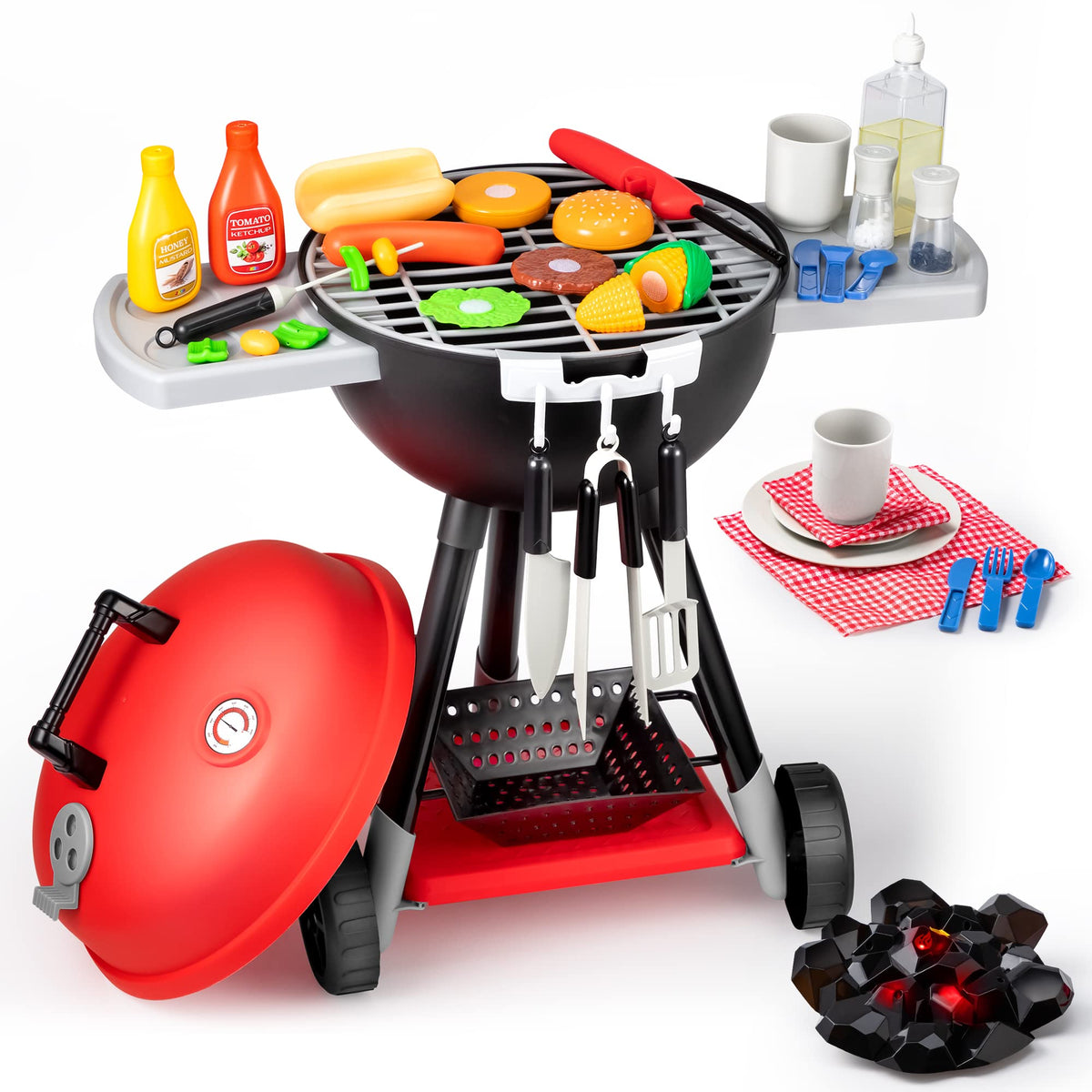 JOYIN Kitchen Toy BBQ Grill for imaginative backyard play