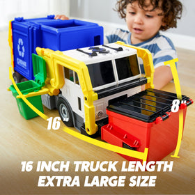 JOYIN color trash bins enable sorting basics during play.