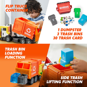 JOYIN learning cards show trash categories to boost recognition.