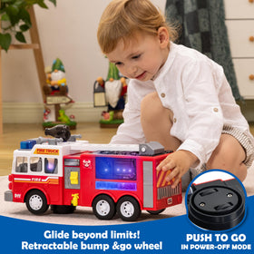 JOYIN LED fire truck volume control to adjust sound for environments