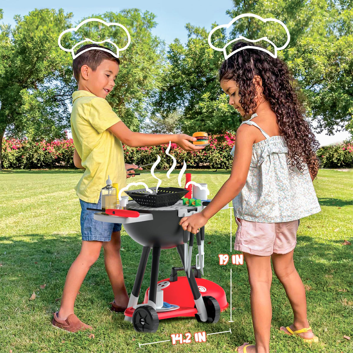 JOYIN light and sound features create immersive grill moments