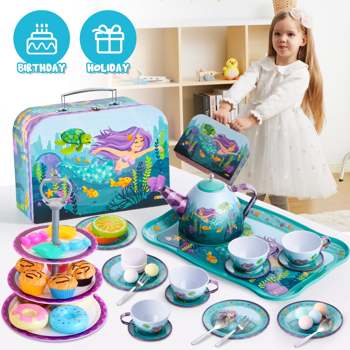 JOYIN cupcakes buns and candies add colorful play dessert accents