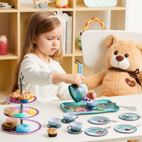 JOYIN mermaid tea-set desserts display for eye-catching pretend parties