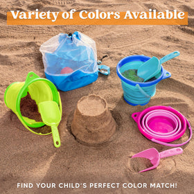 JOYIN mesh bag keeps pails organized during trips