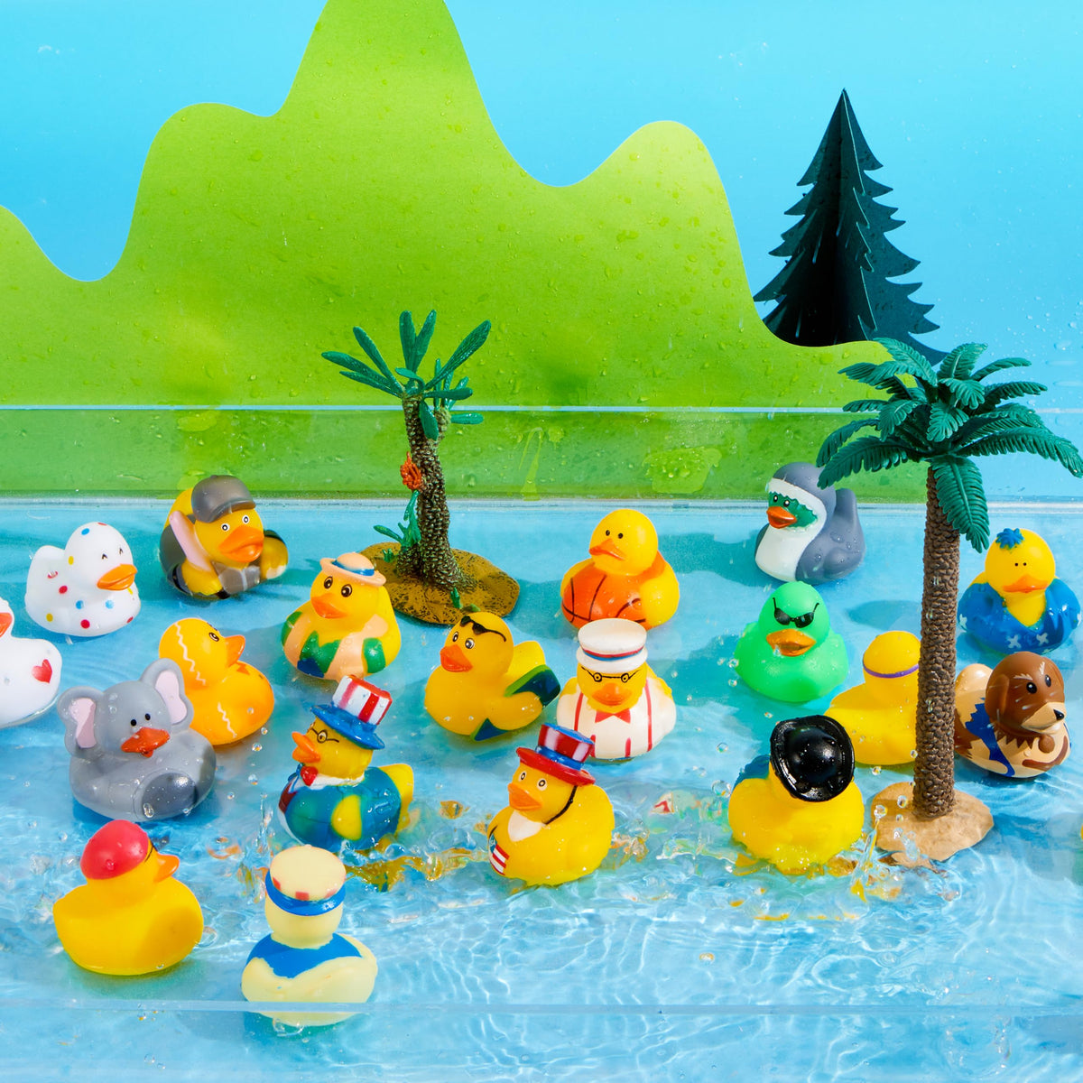 JOYIN mesh bag keeps ducks organized between baths