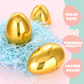 JOYIN durable plastic egg designed for outdoor Easter hunts.