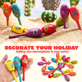 JOYIN Mexican fiesta themed party favors brighten gatherings with easy-to-use percussion.
