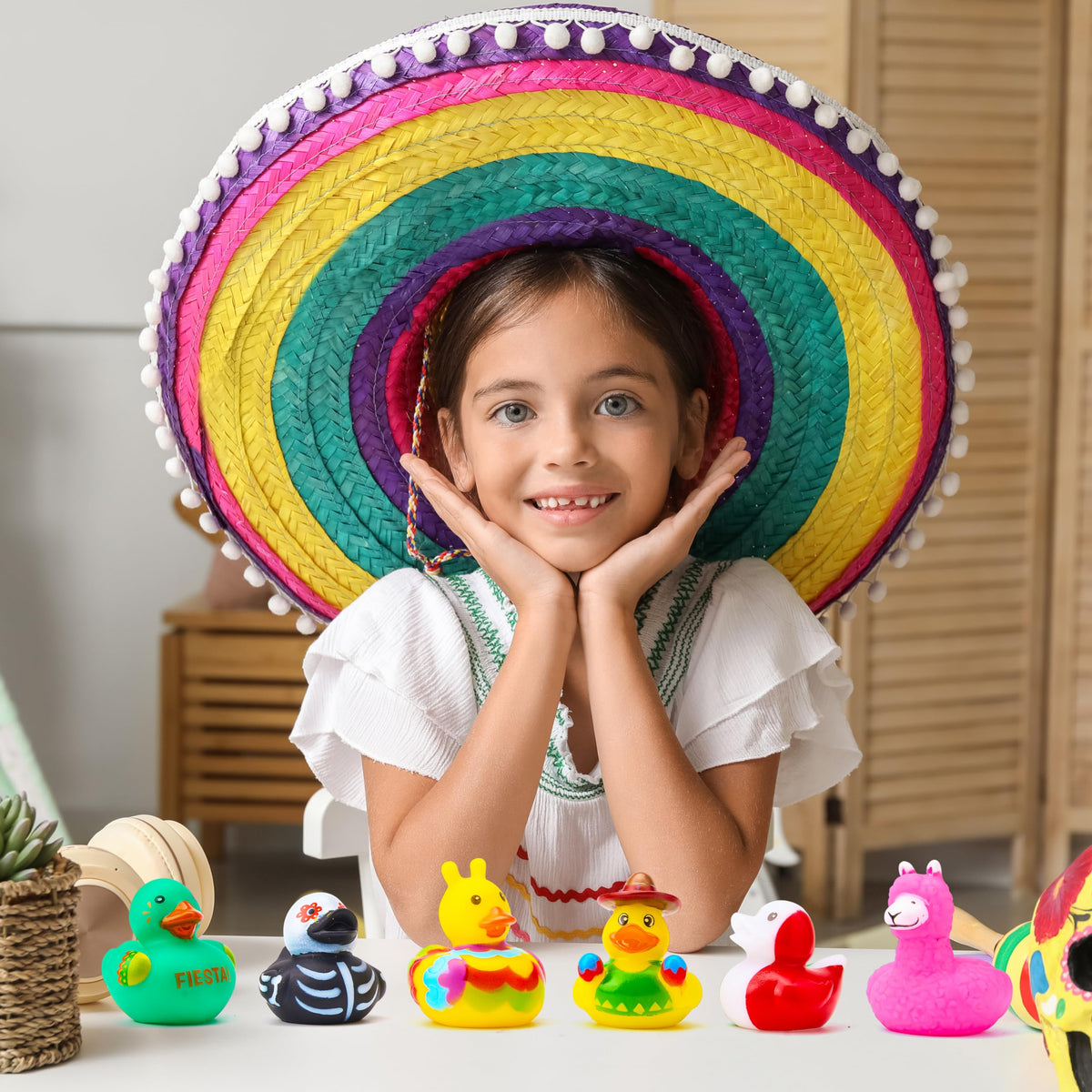 JOYIN durable plastic ducks meet US toy safety standards.