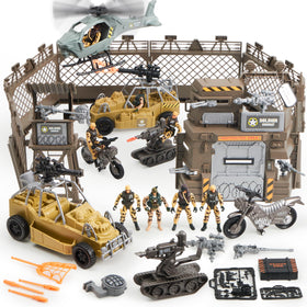 JOYIN military base door: sturdy entry that sparks immersive pretend play.