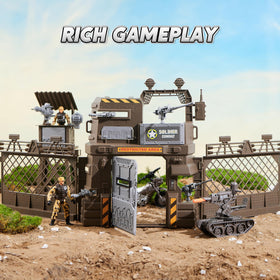 JOYIN military base motorcycle: fast scout vehicle for quick maneuvers.