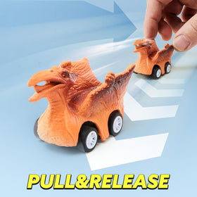 JOYIN mini die-cast dinosaur vehicles for durable play sets