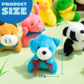 JOYIN mini plush with hanging loop detail for backpack decoration