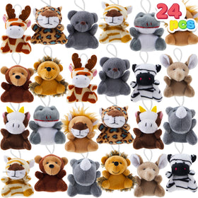 JOYIN mini safari plush collection for cute party favors and gift bags