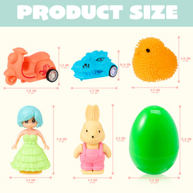 JOYIN Mochi squishy toy eggs for sensory play