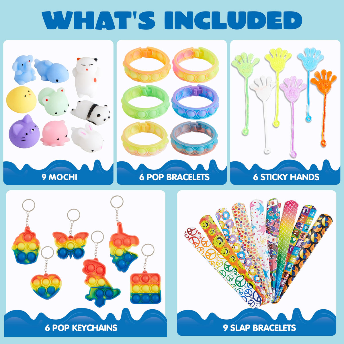 JOYIN mochi toys for sensory play and party-friendly fun for kids