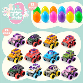 JOYIN monster cars in eight designs add colorful race excitement