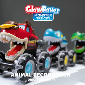 JOYIN Monster Truck Glow Rover wheels brighten playtime with vivid colors.
