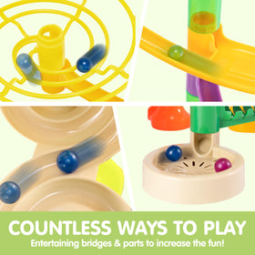 JOYIN motorized elevator marble race delivers smooth elevation and endless loop action