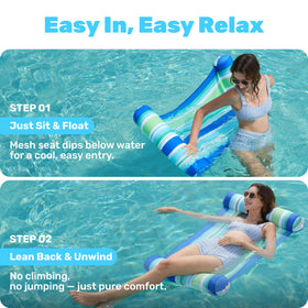 JOYIN multi-use hammock doubles as beach lounge