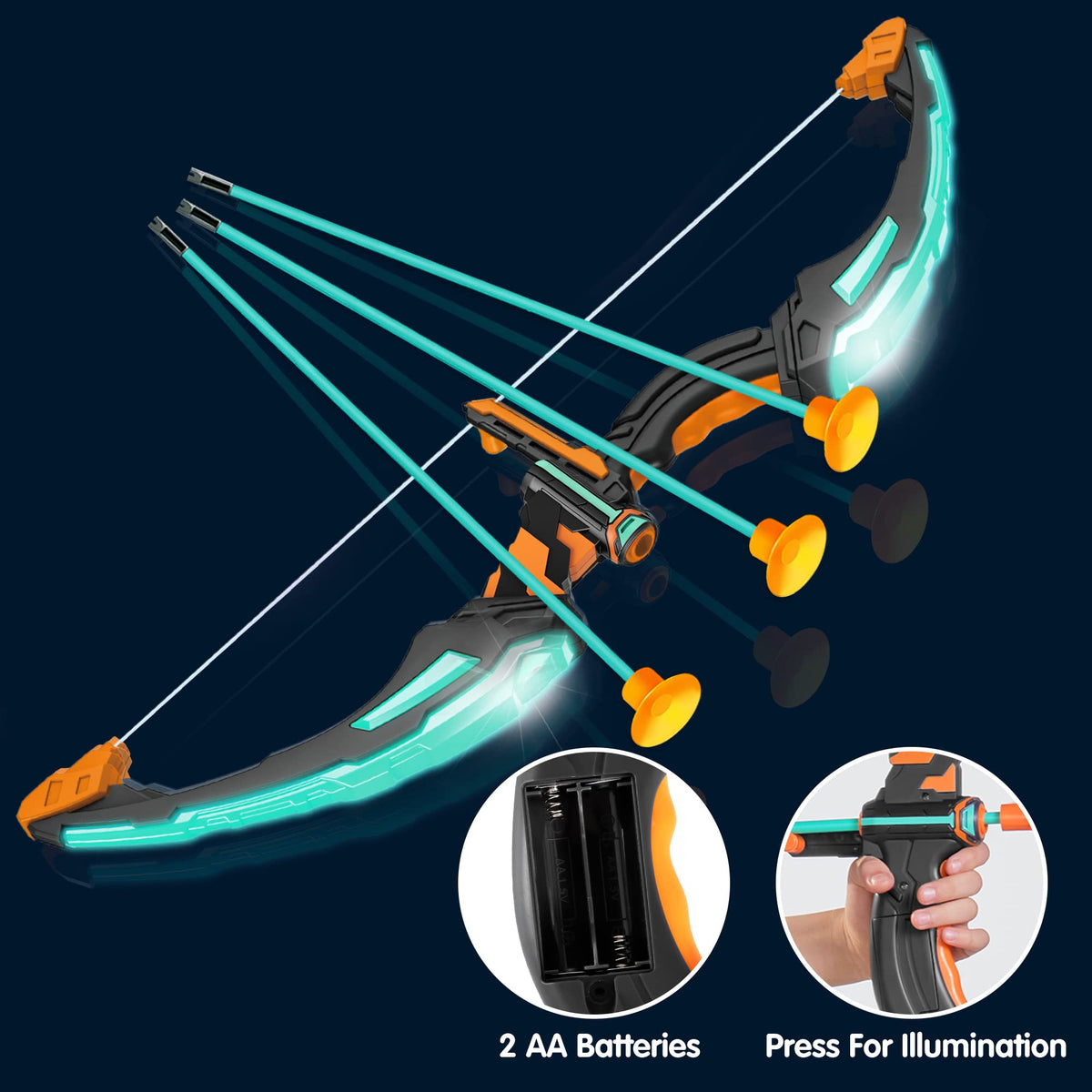 JOYIN nine suction cup arrows deliver safe, easy target practice.