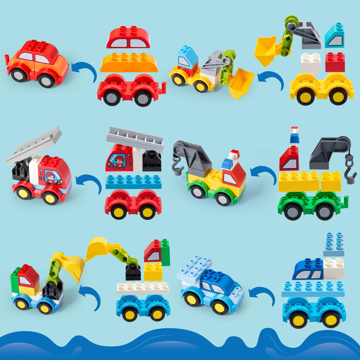 JOYIN non-toxic blocks provide safe, screen-free building fun for curious kids