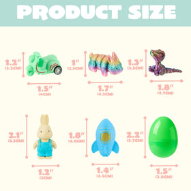 JOYIN safe, non-toxic eggs tested to meet US standards.