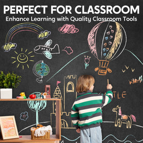 JOYIN non-toxic sidewalk chalk for safe, mess-friendly outdoor art.