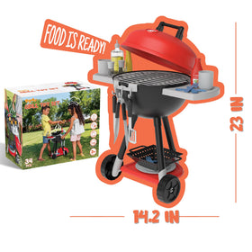 JOYIN outdoor grill set invites cooperative play in the yard