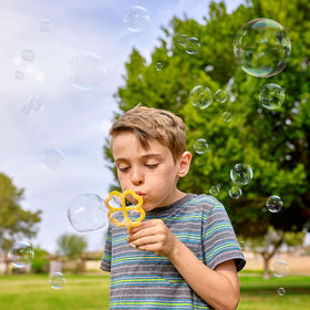 JOYIN outdoor bubble play setup for parks and beaches