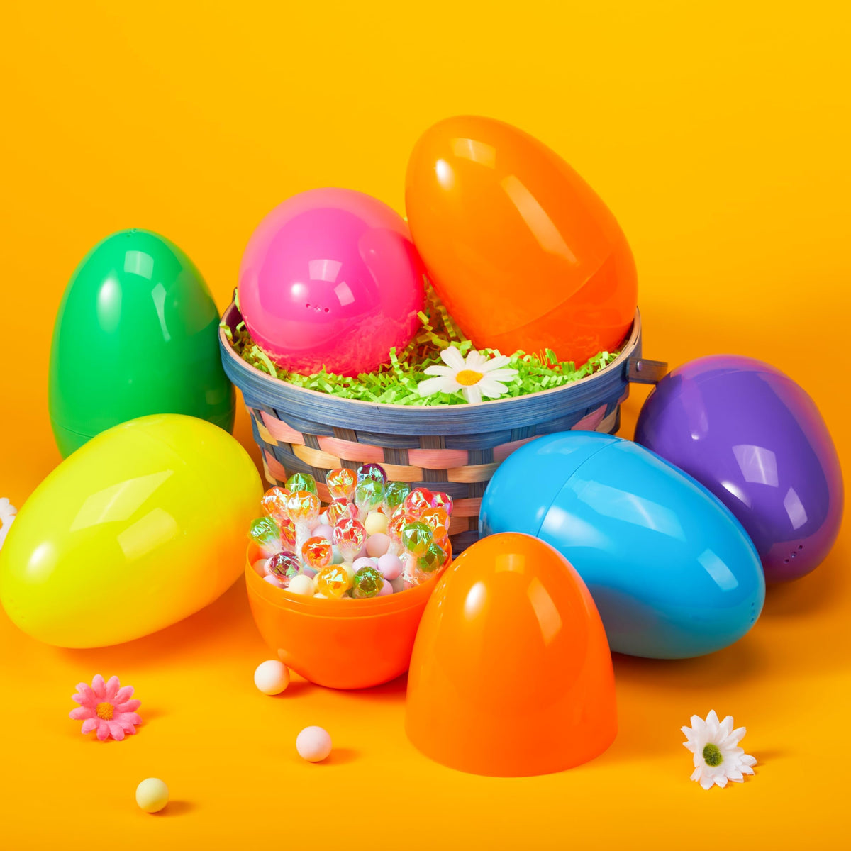 JOYIN outdoor Easter egg hunt eggs withstand lively yard adventures
