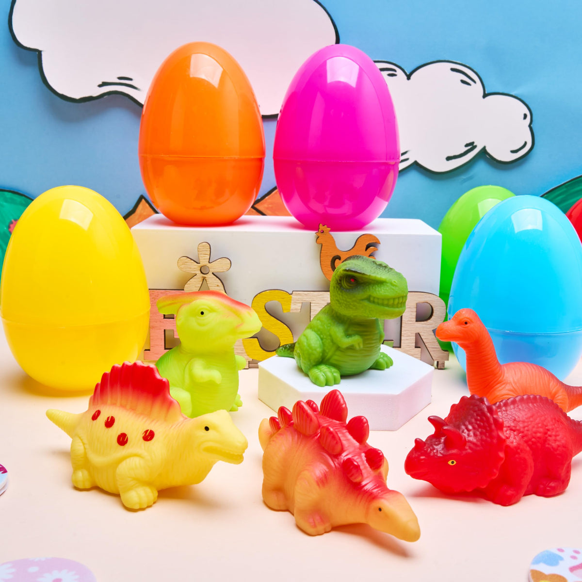 JOYIN packaged Easter eggs ready for kids' gifts.