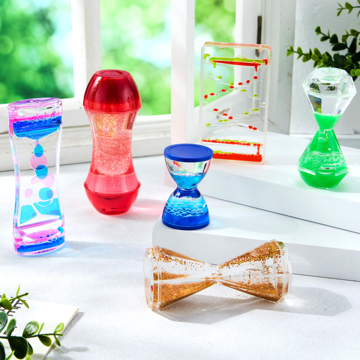 JOYIN packaged sensory tubes front view for classroom rewards and easy distribution.