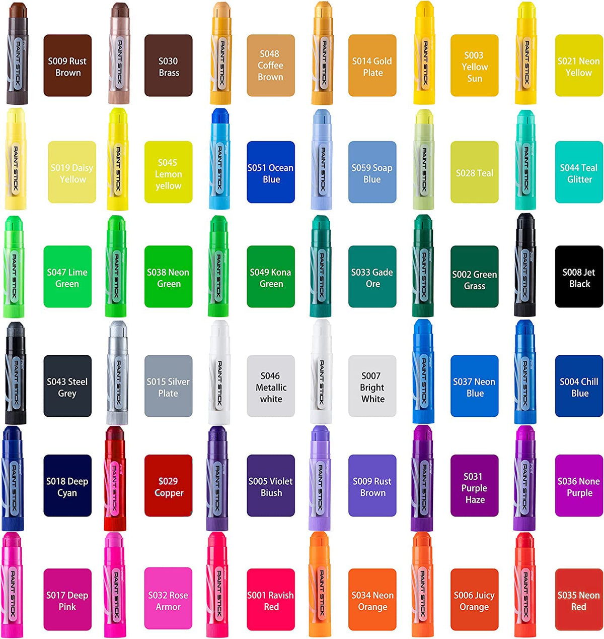 JOYIN non-toxic paint sticks safe for kids at home or school