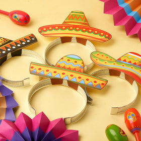 JOYIN paper sombrero headband recyclable materials for eco-friendly events.