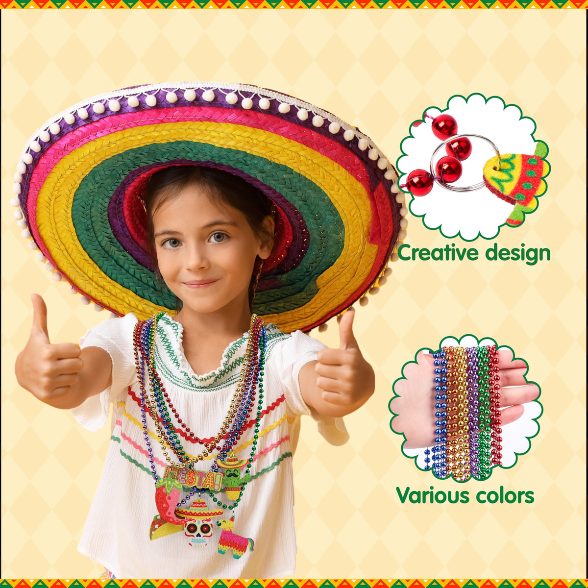 JOYIN Cinco de Mayo neckwear doubles as party accessories and table décor.