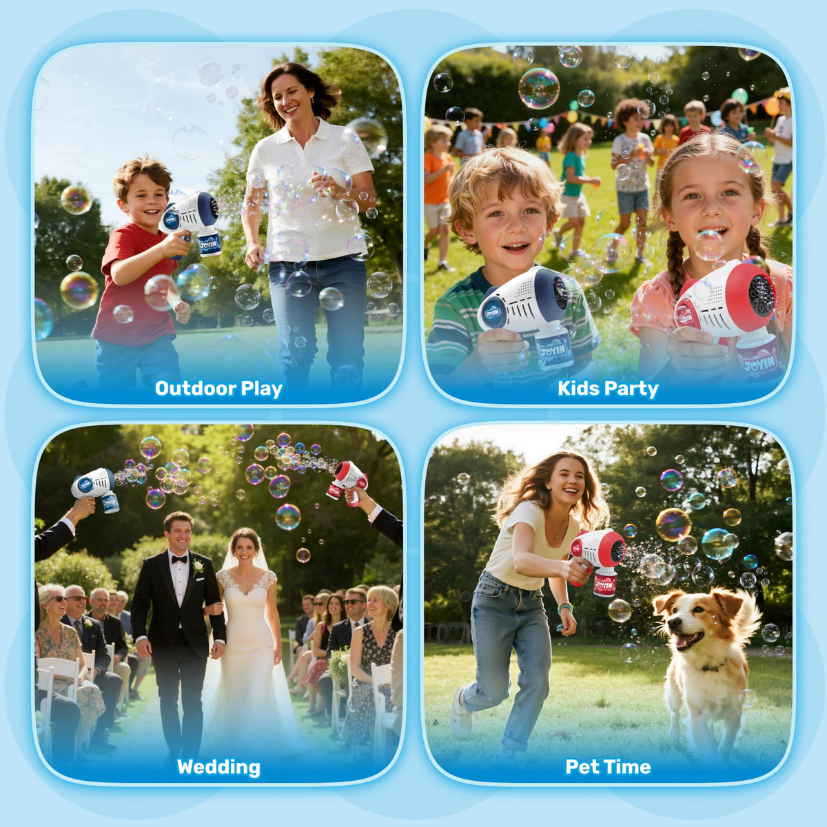 JOYIN bubble gun party favors spark smiles at events