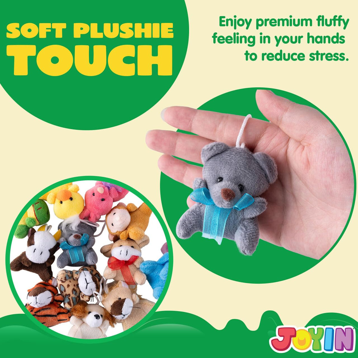 JOYIN party favors and carnival prizes featuring tiny plush animals