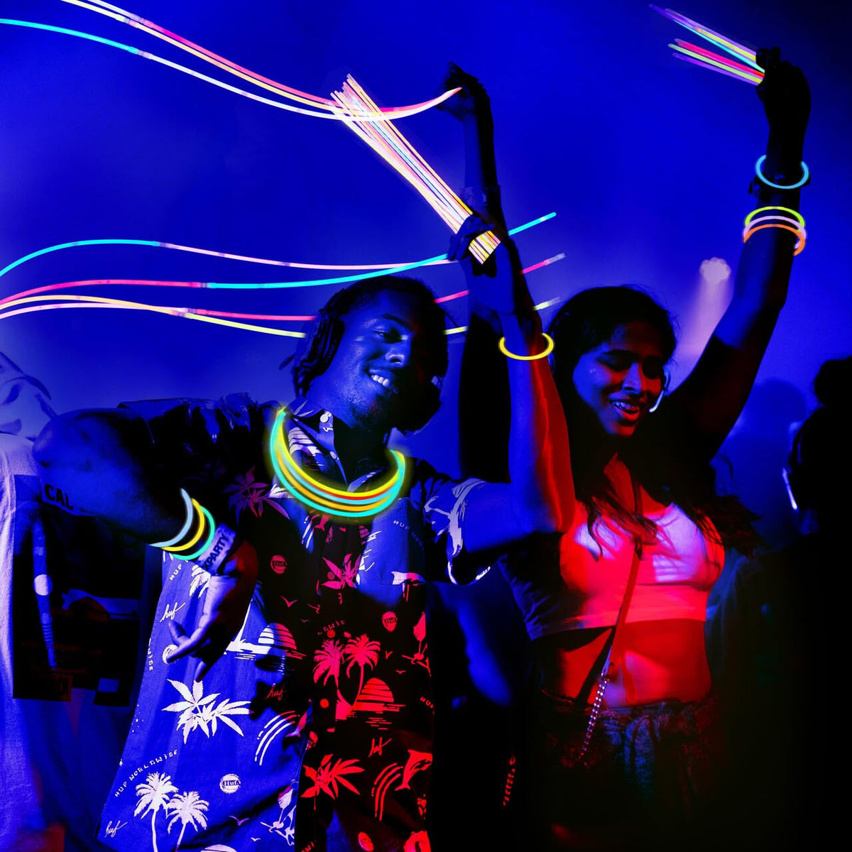 JOYIN glow sticks set ideal for Halloween and concert vibes.