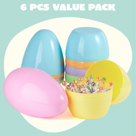 JOYIN pastel jumbo egg, empty fillable design for treats and prizes.
