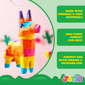 JOYIN pinata back sticker for easy candy filling and reveal.
