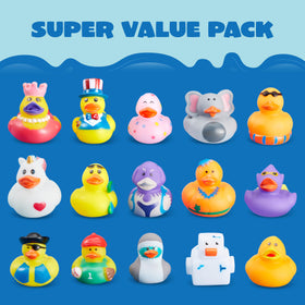 JOYIN pirate unicorn camouflage ducks for themed birthdays and pools