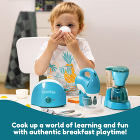 Joyin dishes and cups create a complete dining scene for imaginative meals