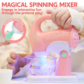 JOYIN play kitchen utensils set with child-friendly handles for safe meals.
