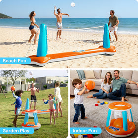 JOYIN pool float set ready for a sunny backyard scene
