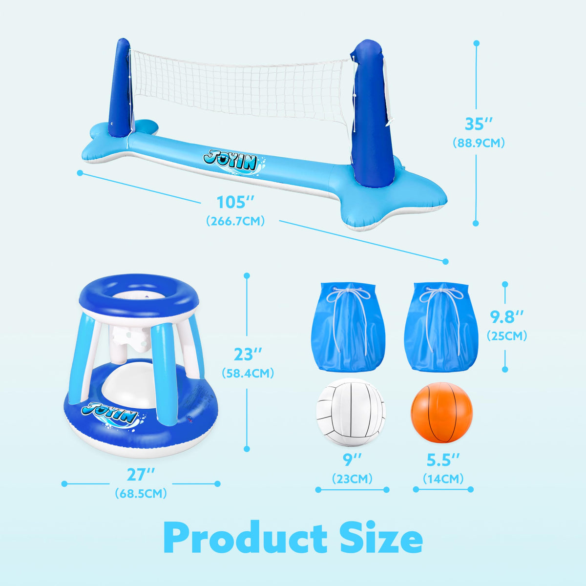JOYIN pool party setup idea for gatherings and fun