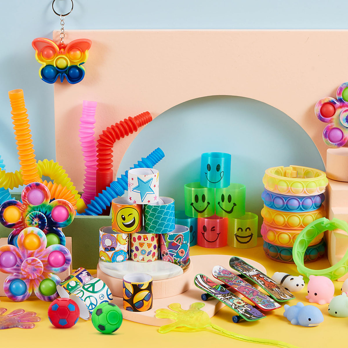 JOYIN pop tubes provide tactile stimulation for busy hands