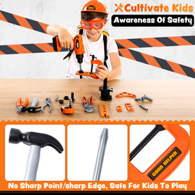 JOYIN power drill toy with rotating chuck for realistic pretend work.