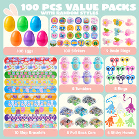 JOYIN pre-filled eggs for hunts, quick setup for surprise-filled celebrations.