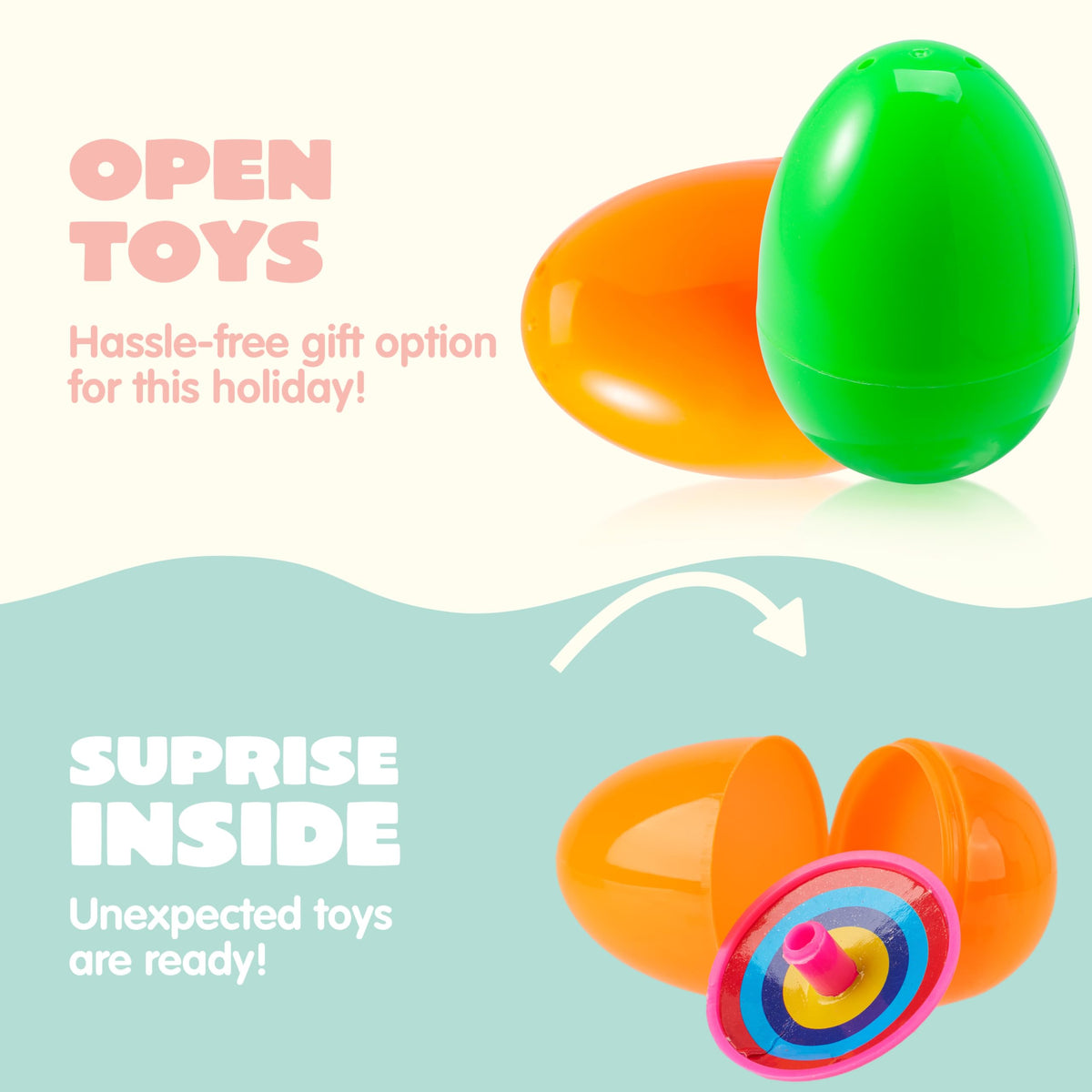 JOYIN prefilled Easter egg with beaded bracelets inside for creative surprises