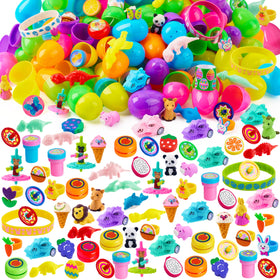 JOYIN prefilled Easter eggs with colorful shells for festive hunts